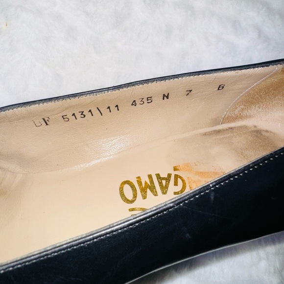 Salvatore Ferragamo Black Flats & Loafers - Picture 10 of 13